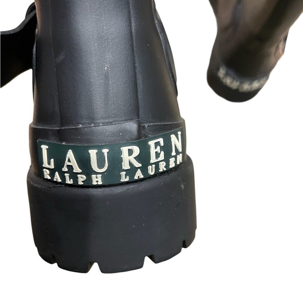 Ralph Lauren Mora II Rubber Rain Boots Size 5B - Picture 7 of 12